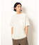 布帛切り替えバックプリントＴシャツ