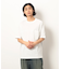 布帛切り替えバックプリントＴシャツ