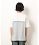 布帛切り替えバックプリントＴシャツ