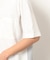 布帛切り替えバックプリントＴシャツ