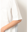 布帛切り替えバックプリントＴシャツ