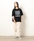 メッセージ刺繍半袖Ｔシャツ
