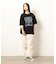 メッセージ刺繍半袖Ｔシャツ