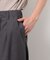 麻混ワイドテーパードパンツ