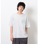 ウェーブメッセージプリント半袖Ｔシャツ