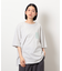 ウェーブメッセージプリント半袖Ｔシャツ