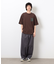 ウェーブメッセージプリント半袖Ｔシャツ