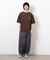 ウェーブメッセージプリント半袖Ｔシャツ