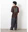 ウェーブメッセージプリント半袖Ｔシャツ