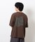 ウェーブメッセージプリント半袖Ｔシャツ