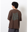 ウェーブメッセージプリント半袖Ｔシャツ