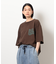 ウェーブメッセージプリント半袖Ｔシャツ