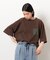 ウェーブメッセージプリント半袖Ｔシャツ