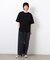 ウェーブメッセージプリント半袖Ｔシャツ