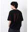 ウェーブメッセージプリント半袖Ｔシャツ