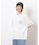 ウェーブメッセージプリント半袖Ｔシャツ