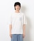 ウェーブメッセージプリント半袖Ｔシャツ