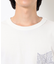 ウェーブメッセージプリント半袖Ｔシャツ