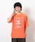 フロスト加工ツアー風プリント半袖Ｔシャツ