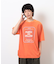 フロスト加工ツアー風プリント半袖Ｔシャツ