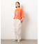 フロスト加工ツアー風プリント半袖Ｔシャツ