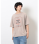 フロスト加工ツアー風プリント半袖Ｔシャツ