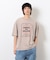フロスト加工ツアー風プリント半袖Ｔシャツ