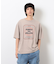フロスト加工ツアー風プリント半袖Ｔシャツ