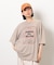 フロスト加工ツアー風プリント半袖Ｔシャツ