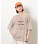 フロスト加工ツアー風プリント半袖Ｔシャツ