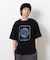 フロスト加工ツアー風プリント半袖Ｔシャツ