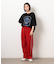 フロスト加工ツアー風プリント半袖Ｔシャツ
