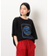 フロスト加工ツアー風プリント半袖Ｔシャツ