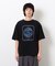 フロスト加工ツアー風プリント半袖Ｔシャツ