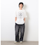 フロスト加工ツアー風プリント半袖Ｔシャツ