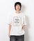 フロスト加工ツアー風プリント半袖Ｔシャツ