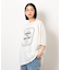 フロスト加工ツアー風プリント半袖Ｔシャツ