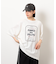 フロスト加工ツアー風プリント半袖Ｔシャツ
