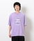 フロスト加工ツアー風プリント半袖Ｔシャツ