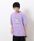 フロスト加工ツアー風プリント半袖Ｔシャツ