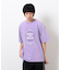 フロスト加工ツアー風プリント半袖Ｔシャツ