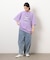 フロスト加工ツアー風プリント半袖Ｔシャツ