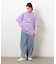 フロスト加工ツアー風プリント半袖Ｔシャツ