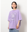 フロスト加工ツアー風プリント半袖Ｔシャツ