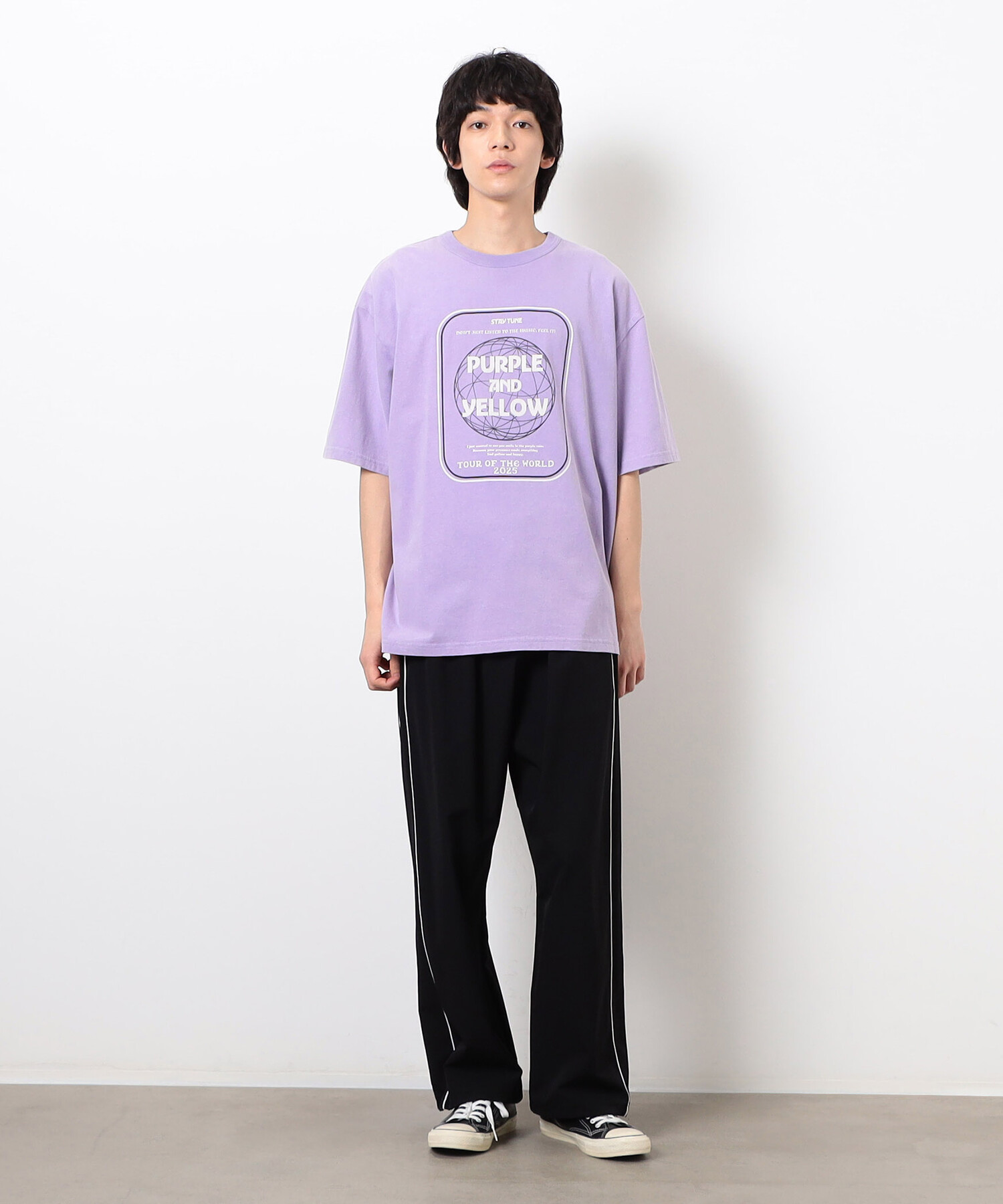 ナイロンストレッチトラックパンツ