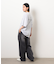 ファスナーポケットデニムパンツ