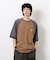 裾スピンドルラグラン５分袖Ｔシャツ