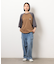 裾スピンドルラグラン５分袖Ｔシャツ