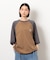 裾スピンドルラグラン５分袖Ｔシャツ