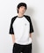 裾スピンドルラグラン５分袖Ｔシャツ
